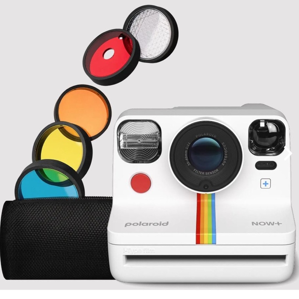 Polaroid Now Generation 2 Instant Film Camera with Bluetooth and Lens Filter Kit